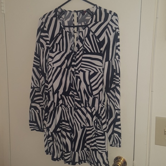 G by Guess Zebra Print Romper - Picture 1 of 3